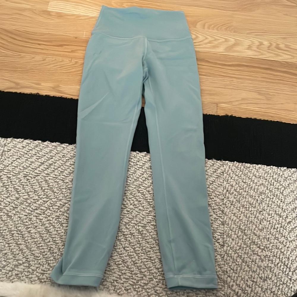 Teal lululemon leggings